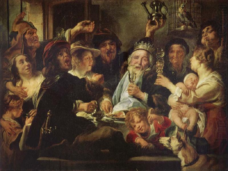 The Bean King, Jacob Jordaens